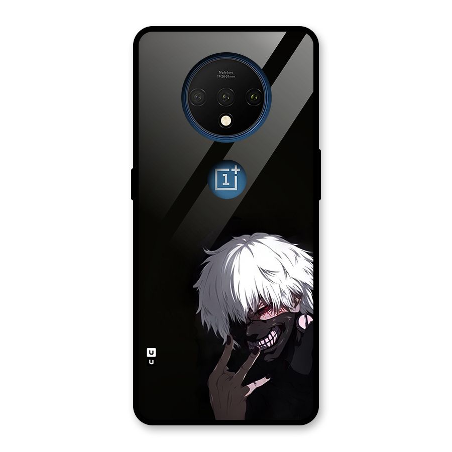 Toukyo Ghoul Kaneki Alternate Glass Back Case for OnePlus 7T