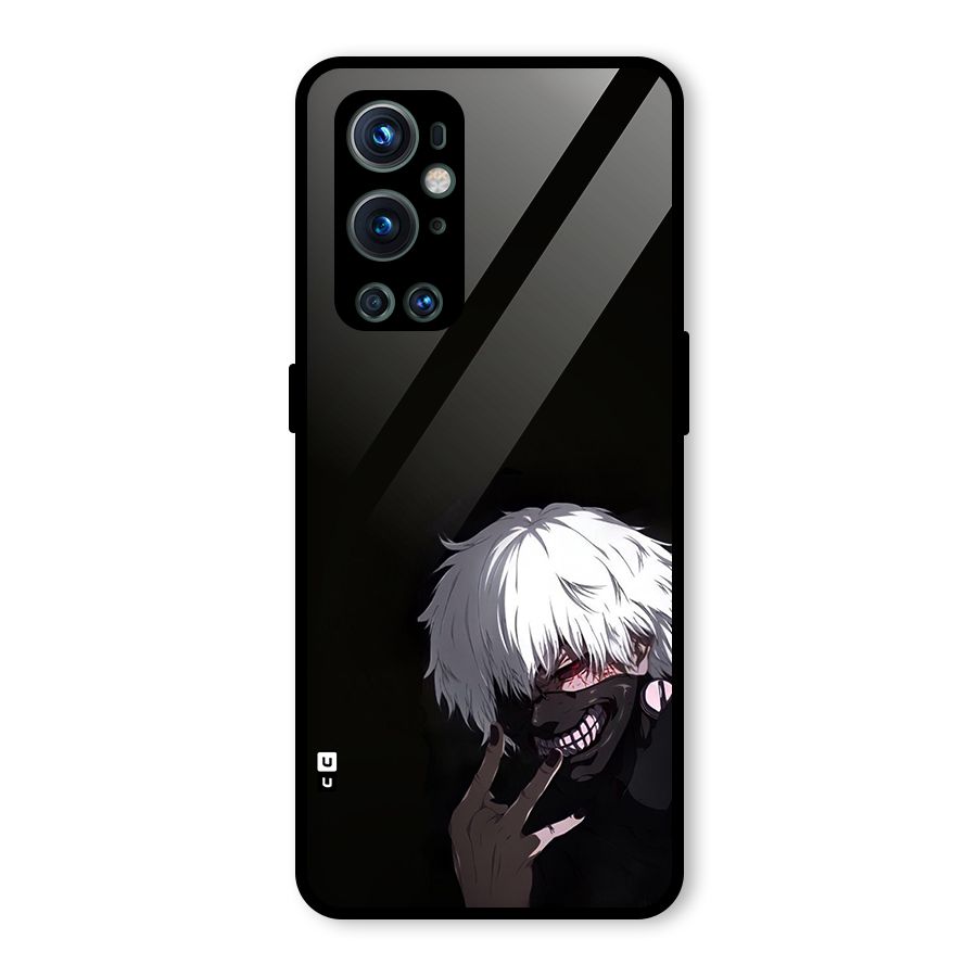 Toukyo Ghoul Kaneki Alternate Glass Back Case for OnePlus 9 Pro