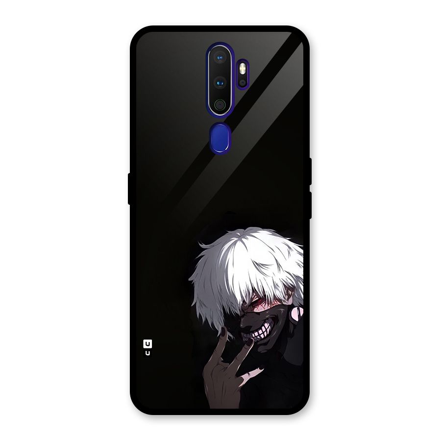 Toukyo Ghoul Kaneki Alternate Glass Back Case for Oppo A9 (2020)