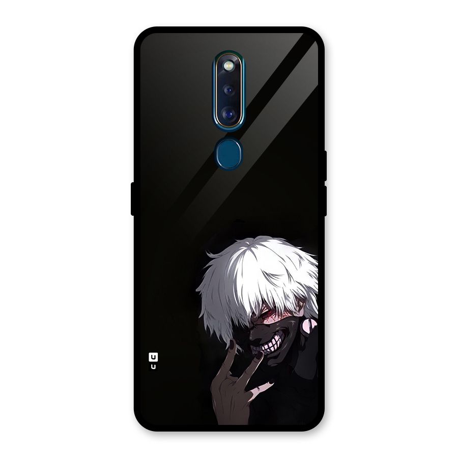 Toukyo Ghoul Kaneki Alternate Glass Back Case for Oppo F11 Pro