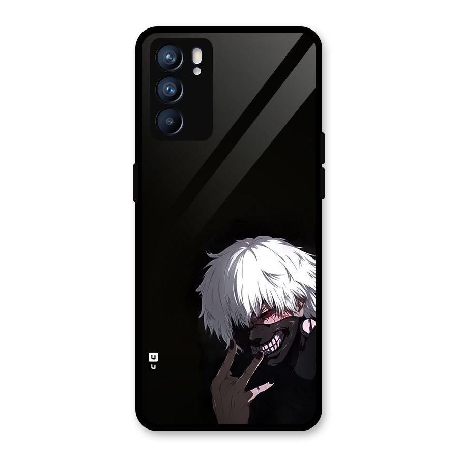 Toukyo Ghoul Kaneki Alternate Glass Back Case for Oppo Reno6 5G