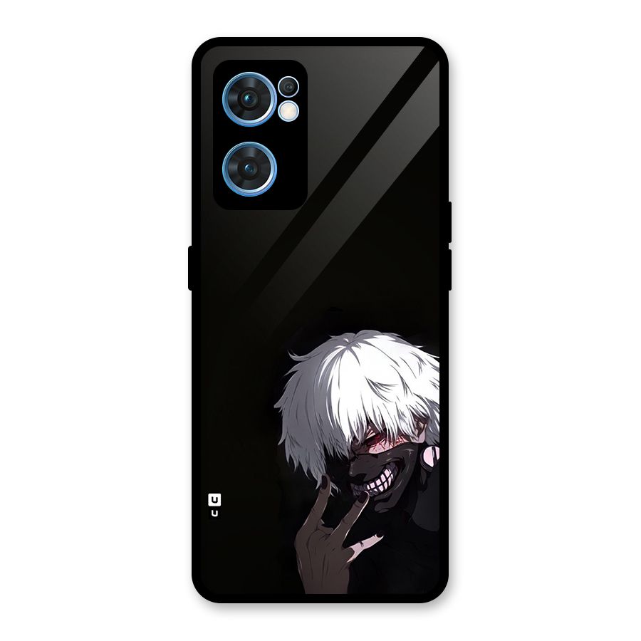 Toukyo Ghoul Kaneki Alternate Glass Back Case for Oppo Reno7 5G