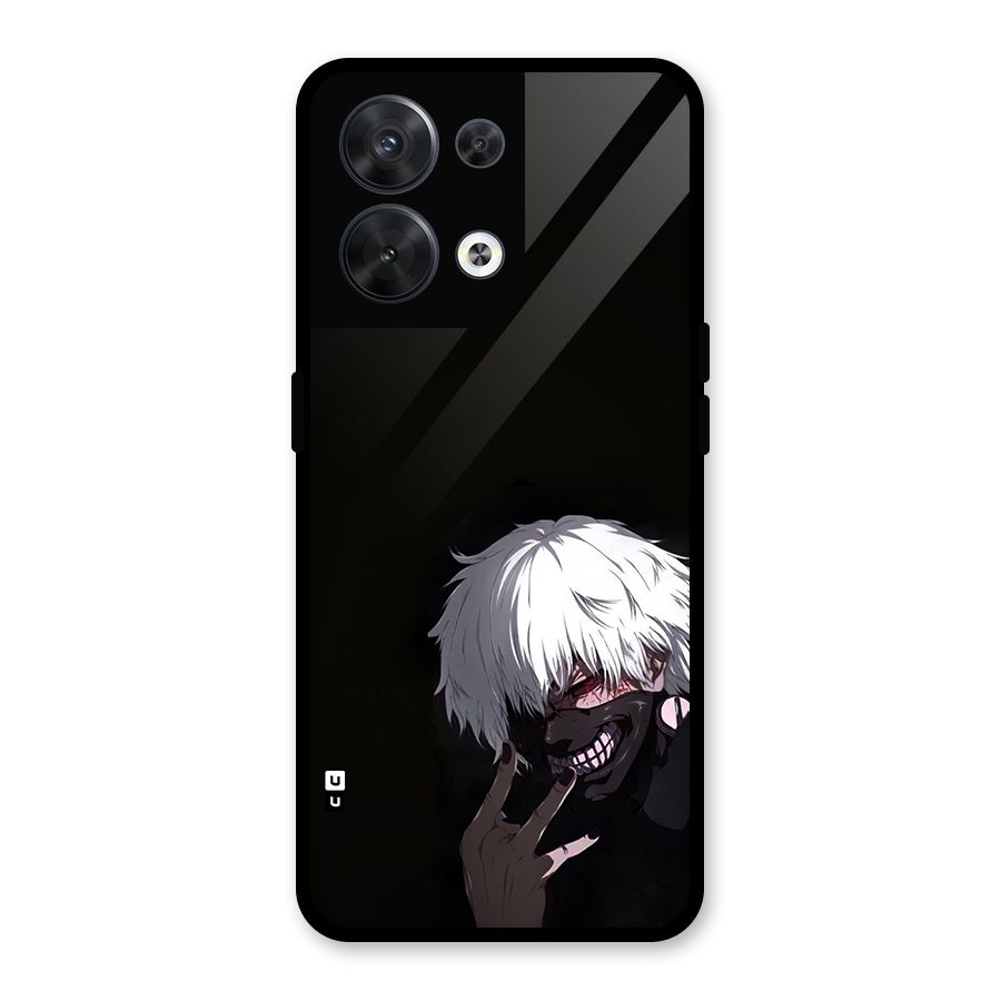 Toukyo Ghoul Kaneki Alternate Glass Back Case for Oppo Reno8 5G