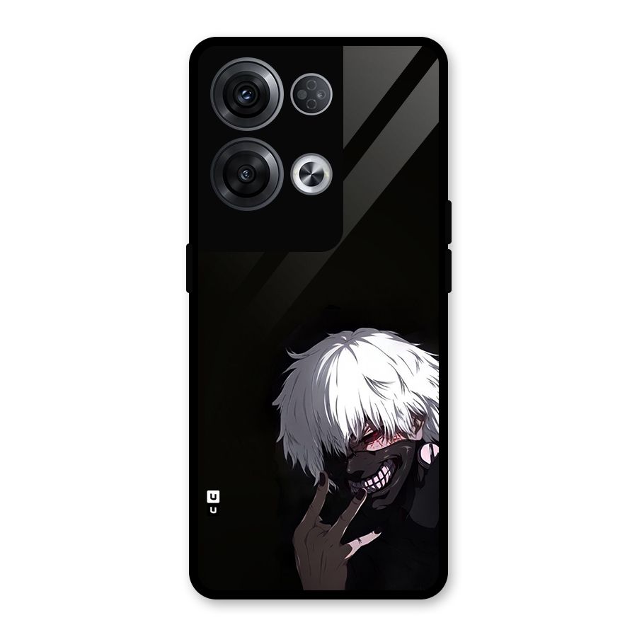 Toukyo Ghoul Kaneki Alternate Glass Back Case for Oppo Reno8 Pro 5G