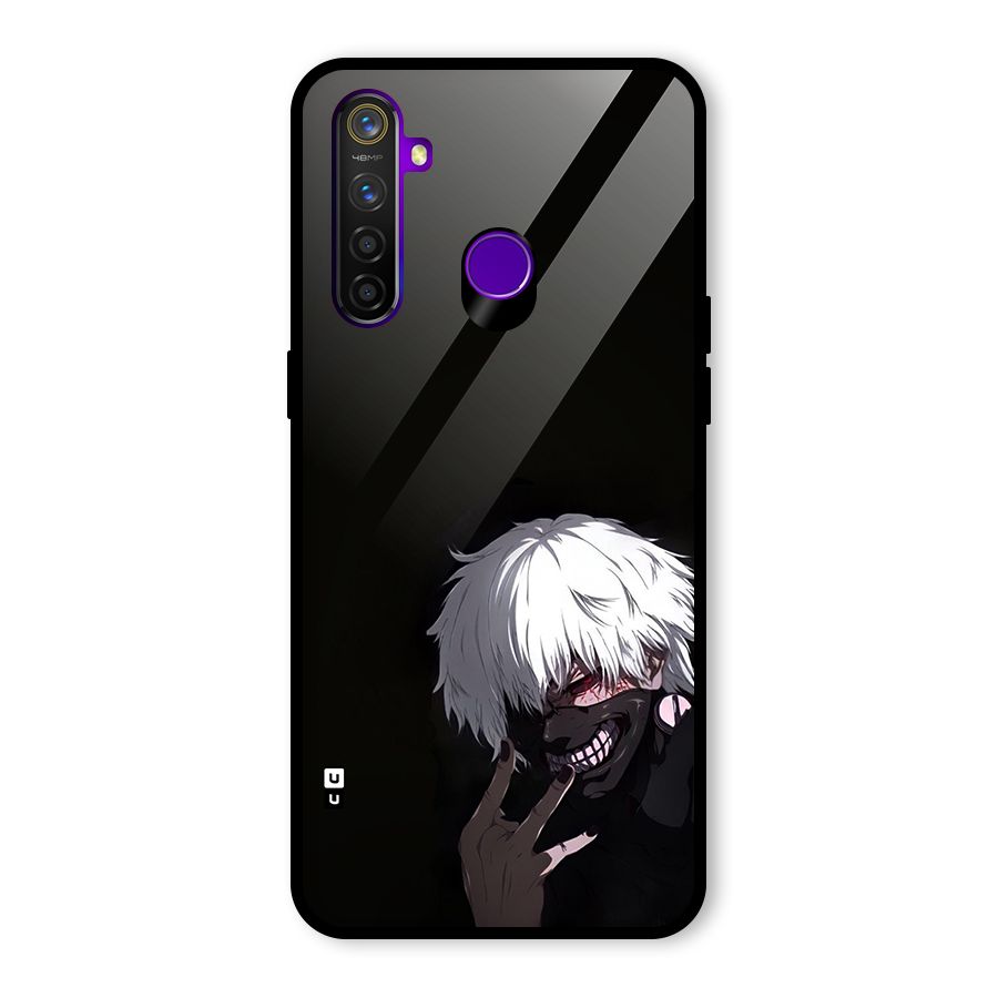 Toukyo Ghoul Kaneki Alternate Glass Back Case for Realme 5 Pro