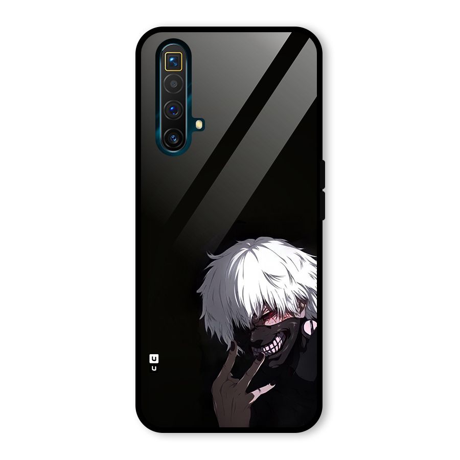 Toukyo Ghoul Kaneki Alternate Glass Back Case for Realme X3 SuperZoom