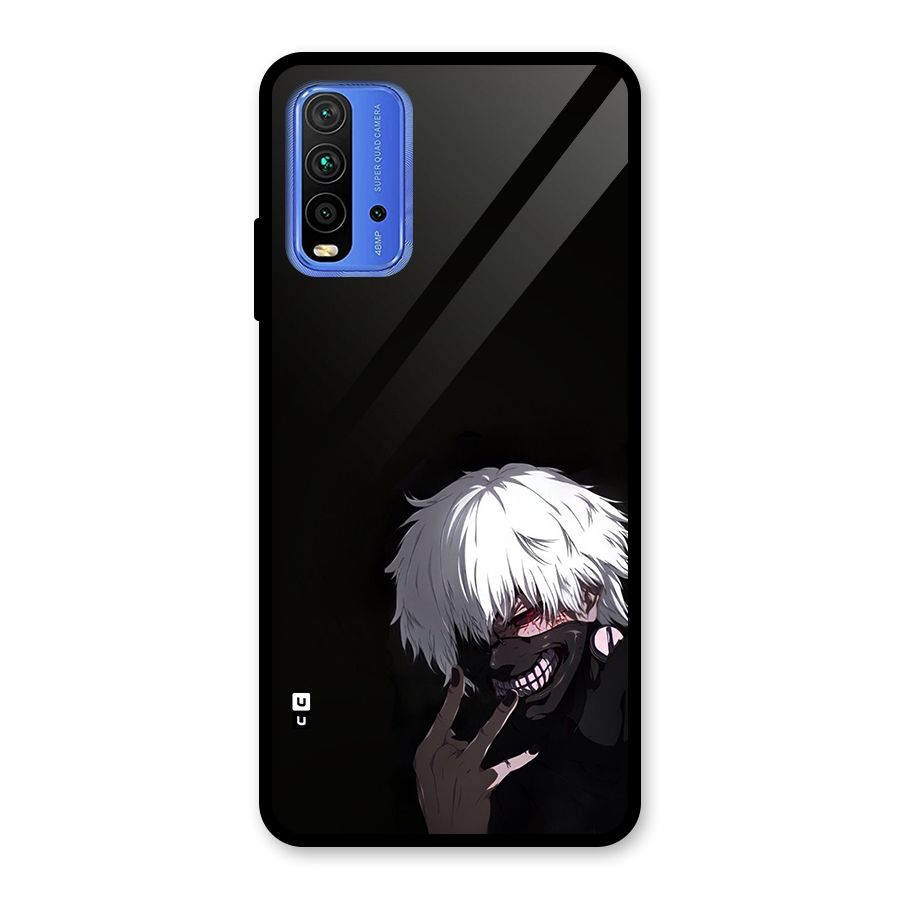 Toukyo Ghoul Kaneki Alternate Glass Back Case for Redmi 9 Power