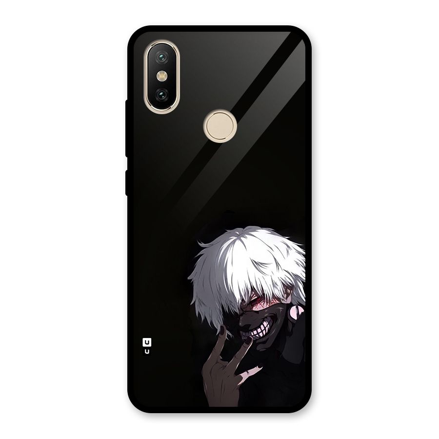 Toukyo Ghoul Kaneki Alternate Glass Back Case for Redmi A2