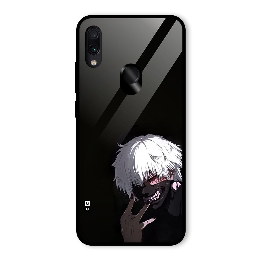Toukyo Ghoul Kaneki Alternate Glass Back Case for Redmi Note 7