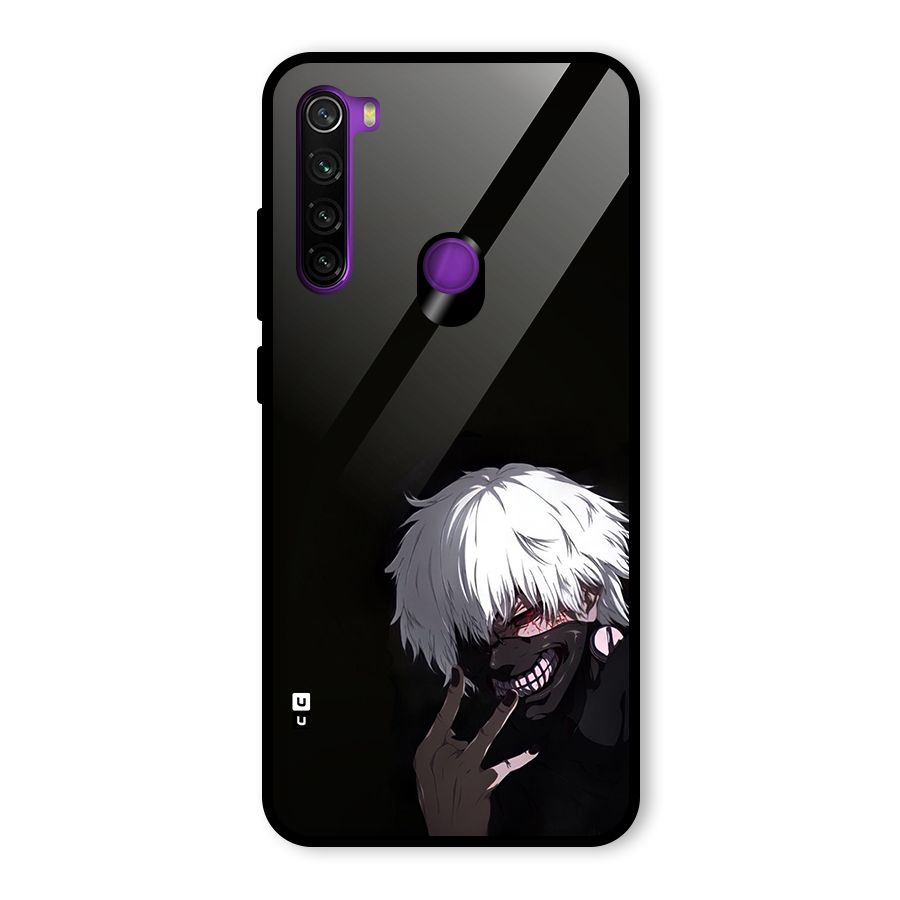 Toukyo Ghoul Kaneki Alternate Glass Back Case for Redmi Note 8