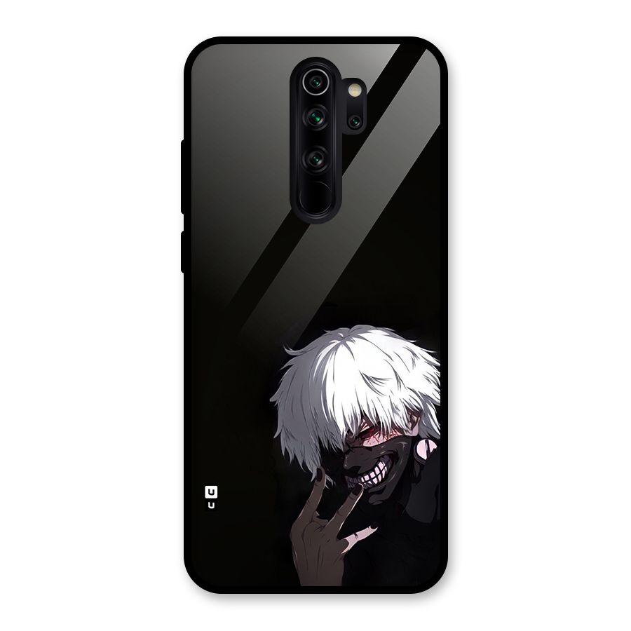 Toukyo Ghoul Kaneki Alternate Glass Back Case for Redmi Note 8 Pro
