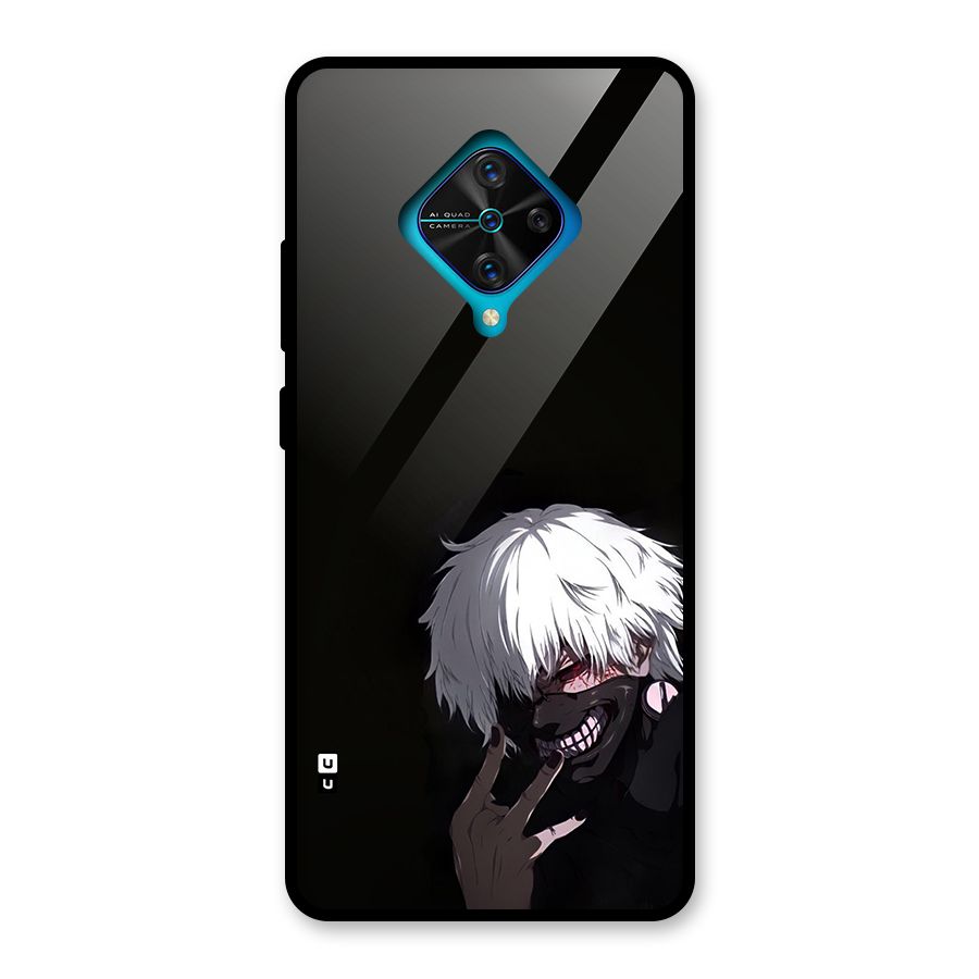 Toukyo Ghoul Kaneki Alternate Glass Back Case for Vivo S1 Pro