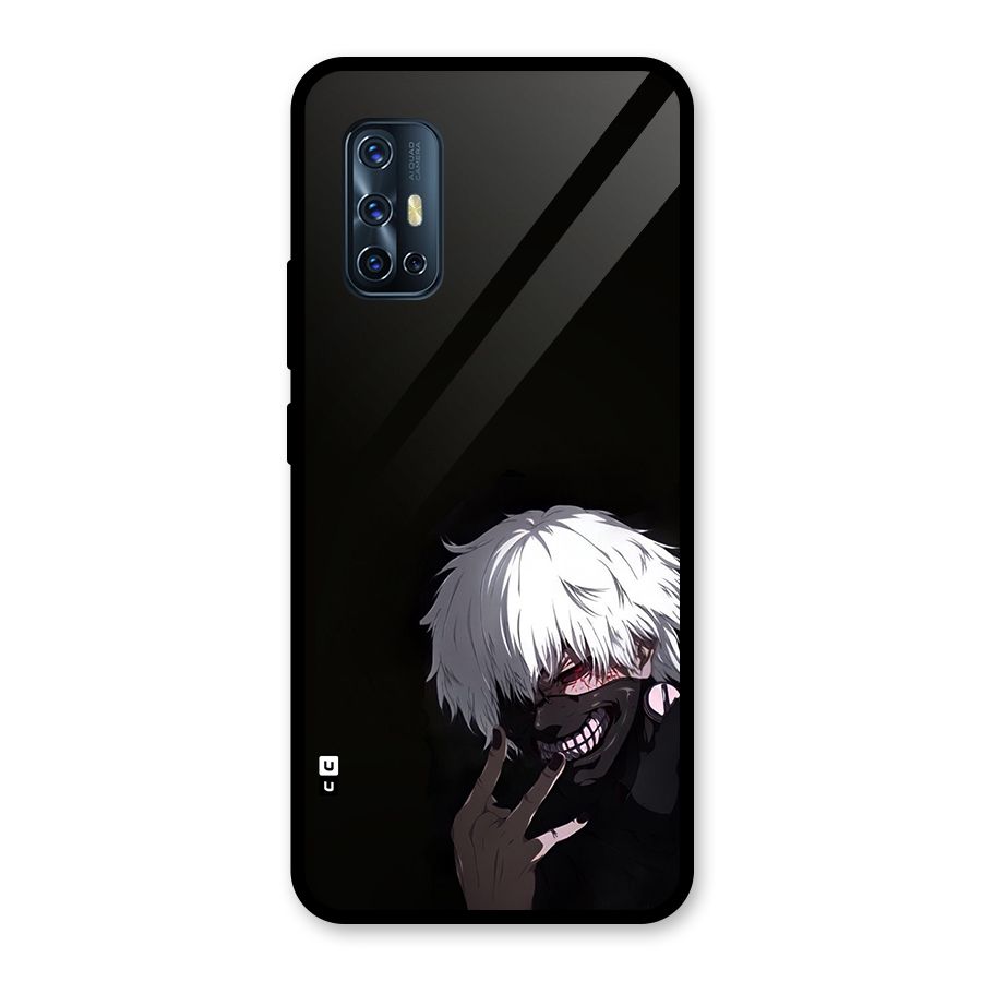 Toukyo Ghoul Kaneki Alternate Glass Back Case for Vivo V17