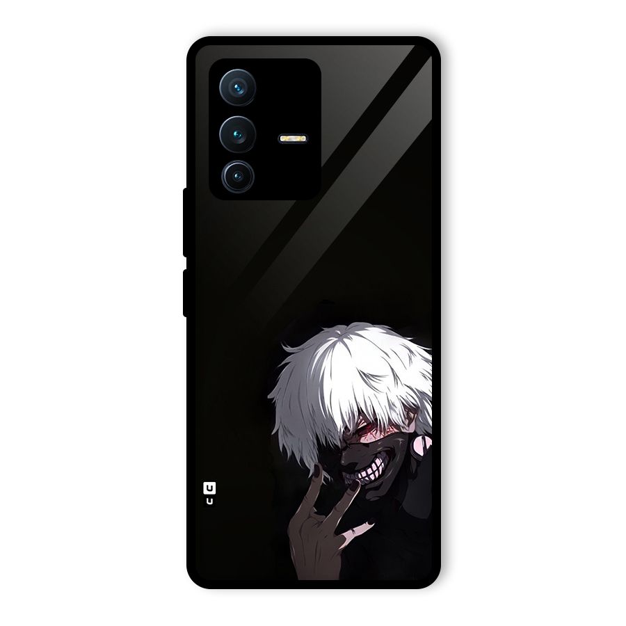 Toukyo Ghoul Kaneki Alternate Glass Back Case for Vivo V23 Pro