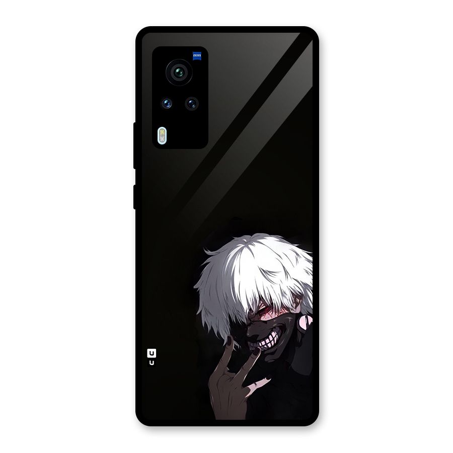 Toukyo Ghoul Kaneki Alternate Glass Back Case for Vivo X60 Pro