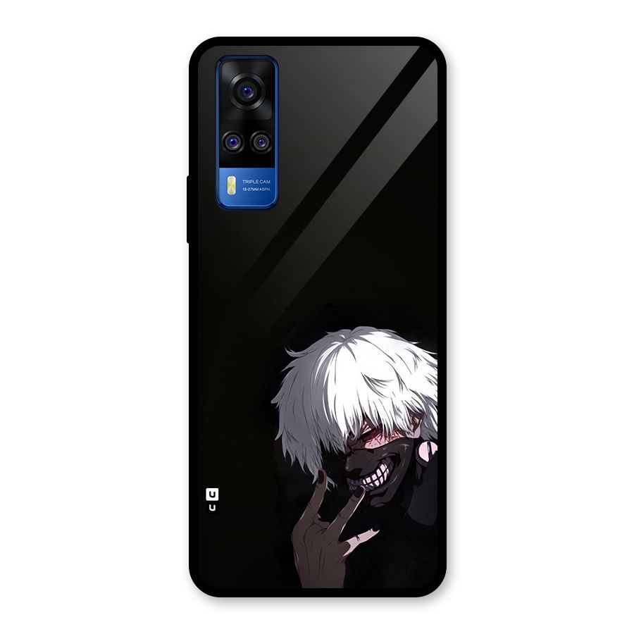 Toukyo Ghoul Kaneki Alternate Glass Back Case for Vivo Y31