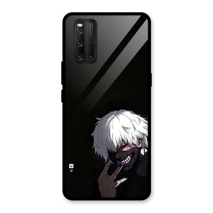Toukyo Ghoul Kaneki Alternate Glass Back Case for Vivo iQOO 3