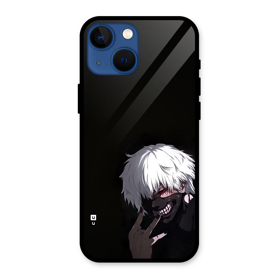 Toukyo Ghoul Kaneki Alternate Glass Back Case for iPhone 13 Mini