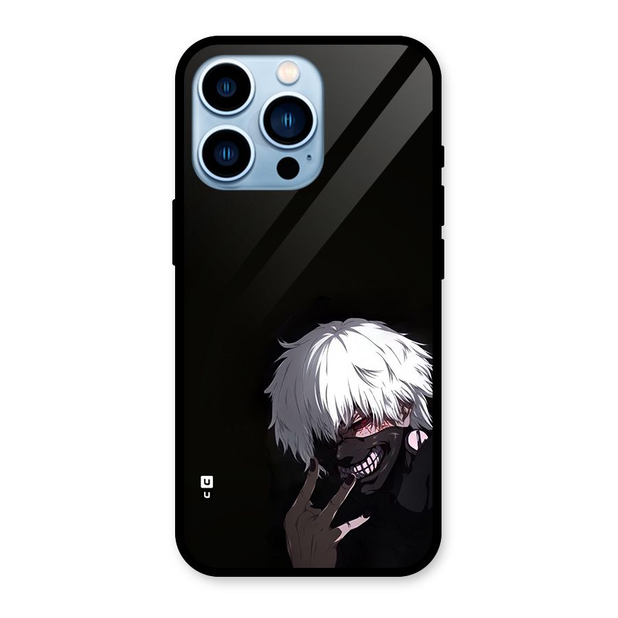 Toukyo Ghoul Kaneki Alternate Glass Back Case for iPhone 13 Pro