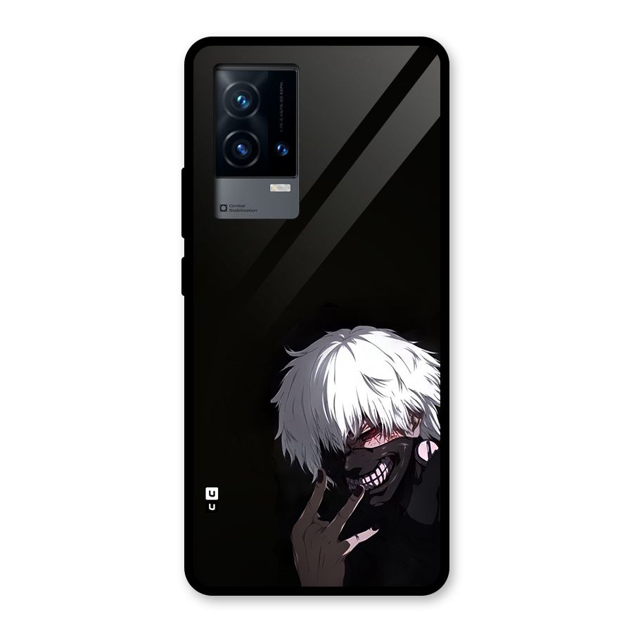 Toukyo Ghoul Kaneki Alternate Glass Back Case for iQOO 9 5G