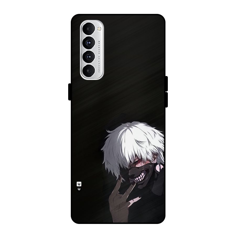 Toukyo Ghoul Kaneki Alternate Metal Back Case for Oppo Reno4 Pro