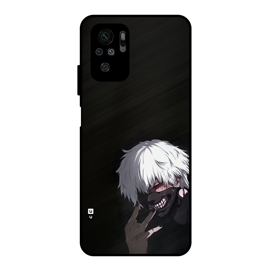 Toukyo Ghoul Kaneki Alternate Metal Back Case for Redmi Note 10S
