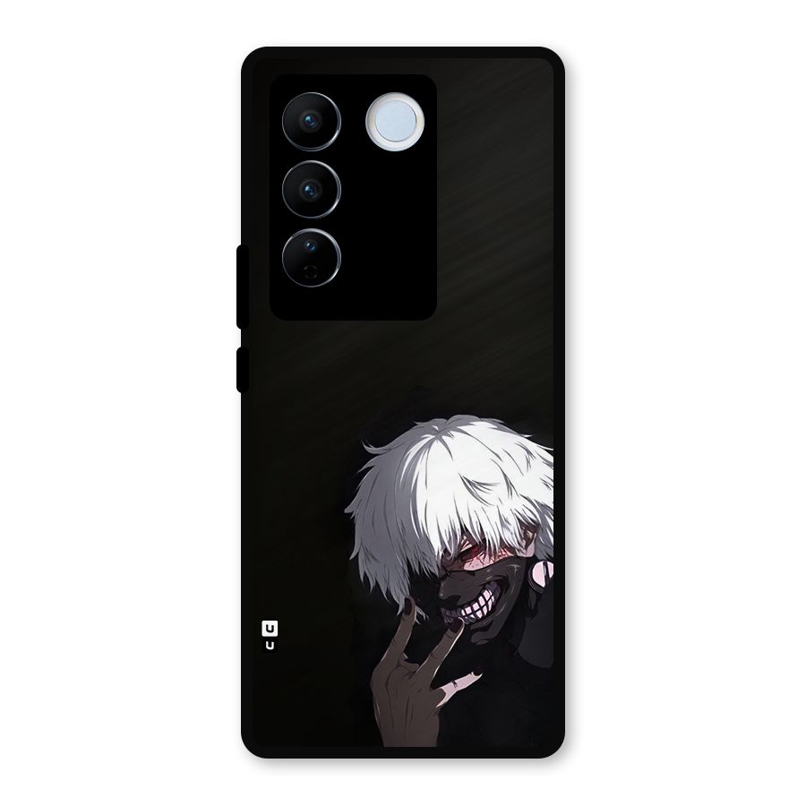 Toukyo Ghoul Kaneki Alternate Metal Back Case for Vivo V27 Pro