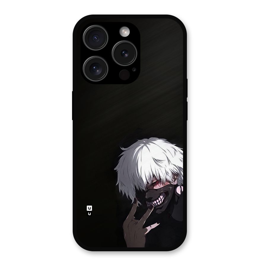 Toukyo Ghoul Kaneki Alternate Metal Back Case for iPhone 15 Pro