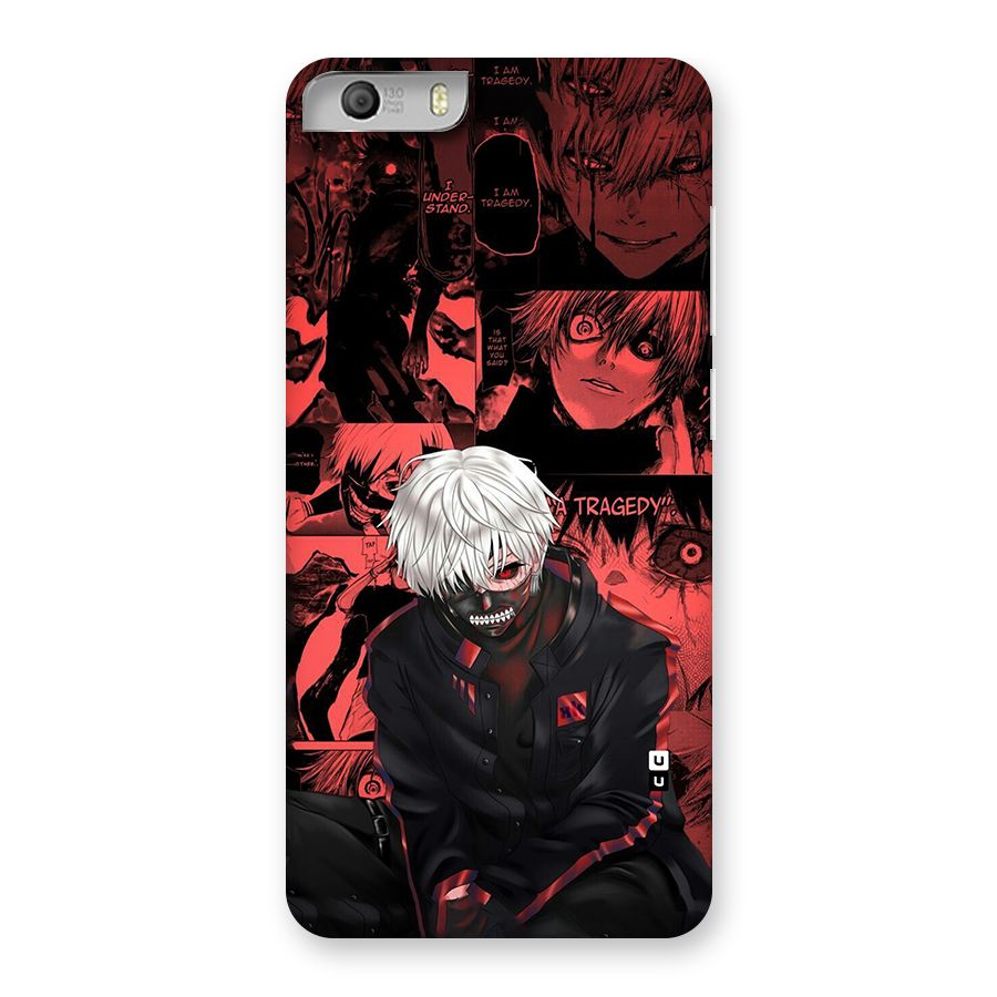 Toukyo Ghoul Kaneki Manga Back Case for Canvas Knight 2