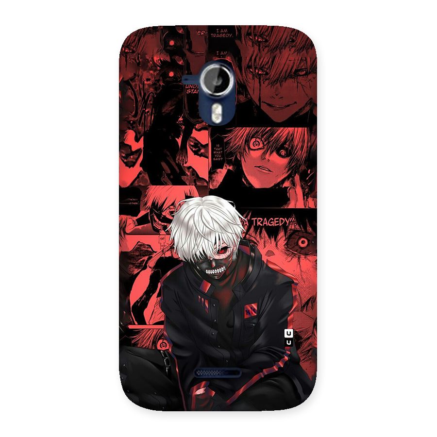 Toukyo Ghoul Kaneki Manga Back Case for Canvas Magnus A117