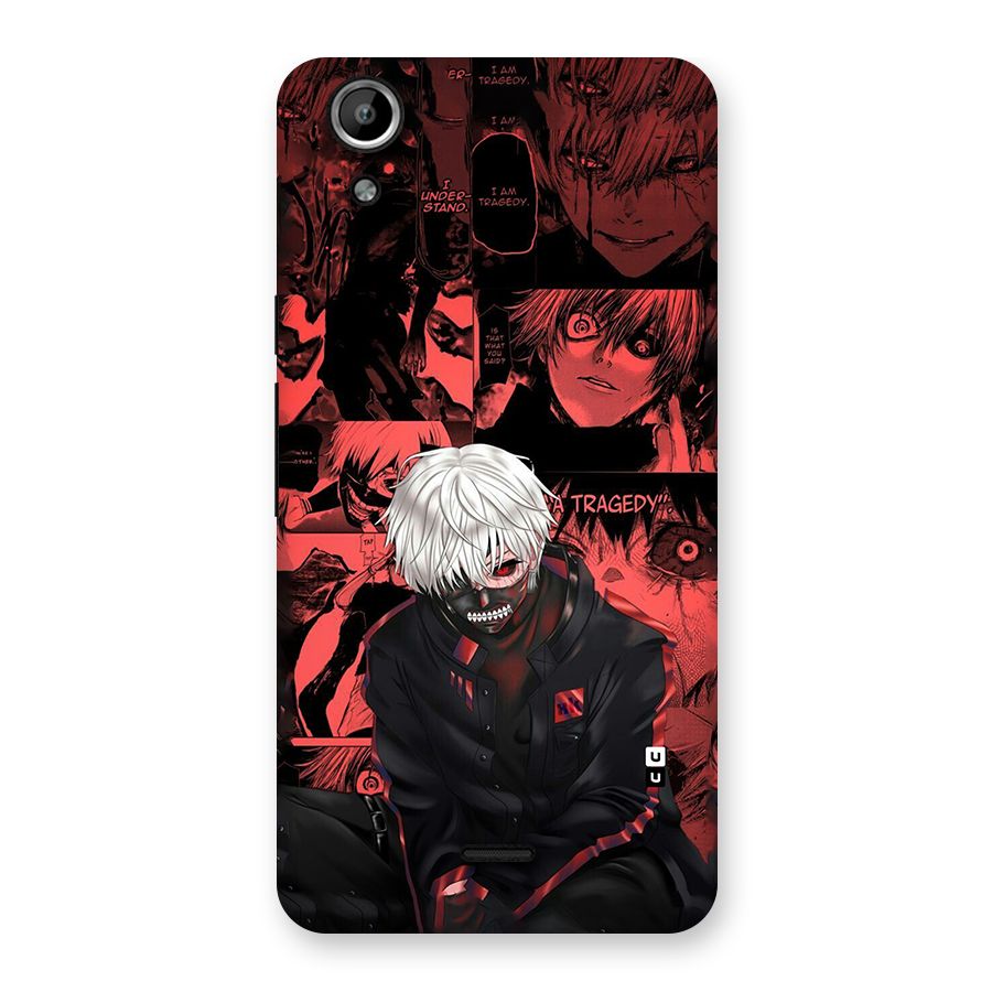 Toukyo Ghoul Kaneki Manga Back Case for Canvas Selfie Lens Q345