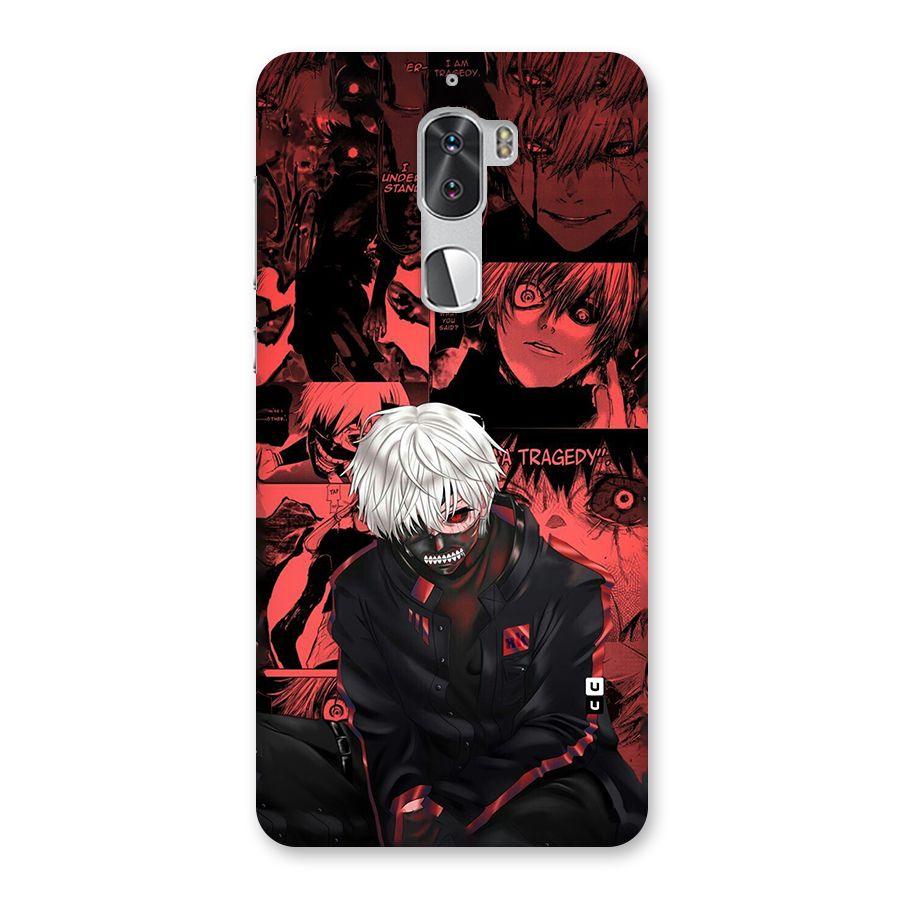 Toukyo Ghoul Kaneki Manga Back Case for Coolpad Cool 1