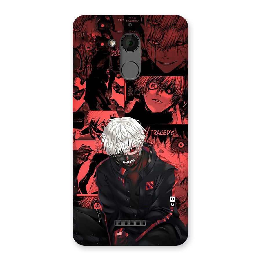 Toukyo Ghoul Kaneki Manga Back Case for Coolpad Note 5