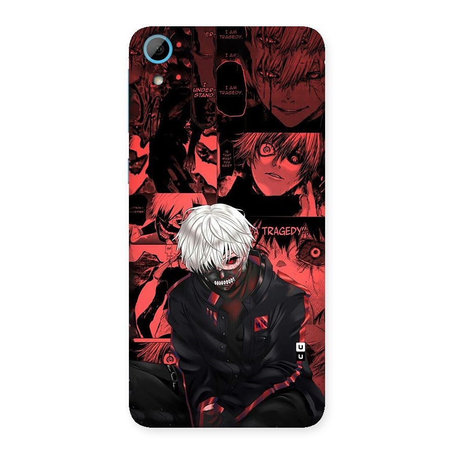 Toukyo Ghoul Kaneki Manga Back Case for Desire 826