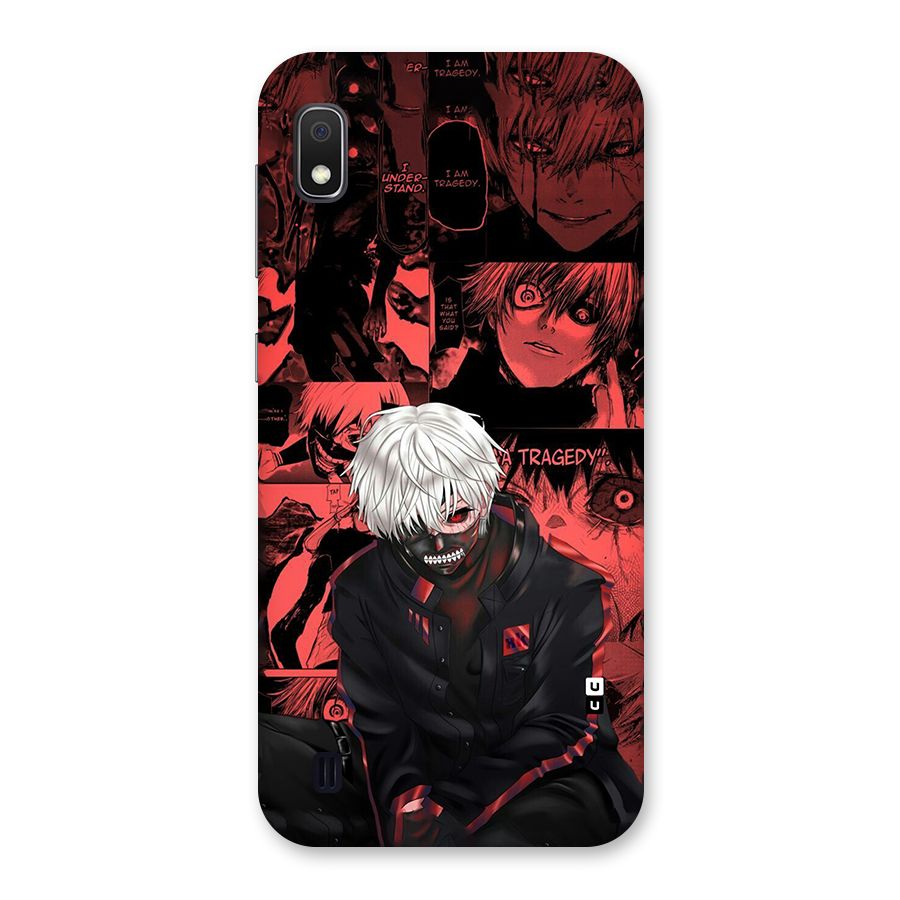 Toukyo Ghoul Kaneki Manga Back Case for Galaxy A10