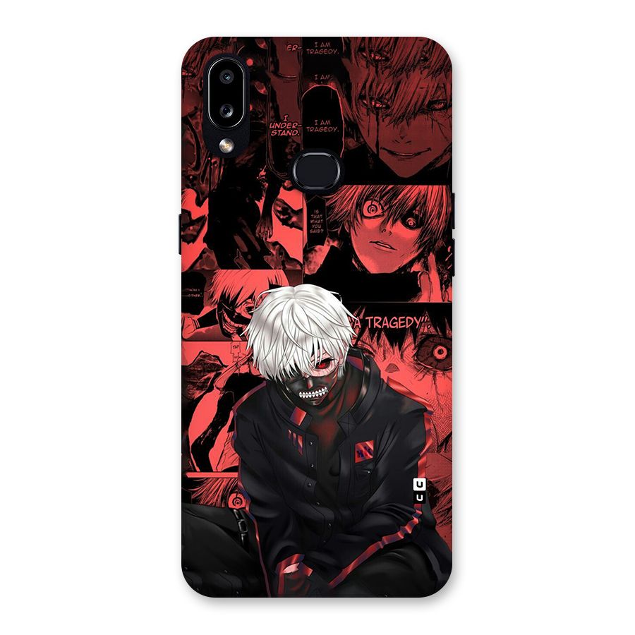 Toukyo Ghoul Kaneki Manga Back Case for Galaxy A10s
