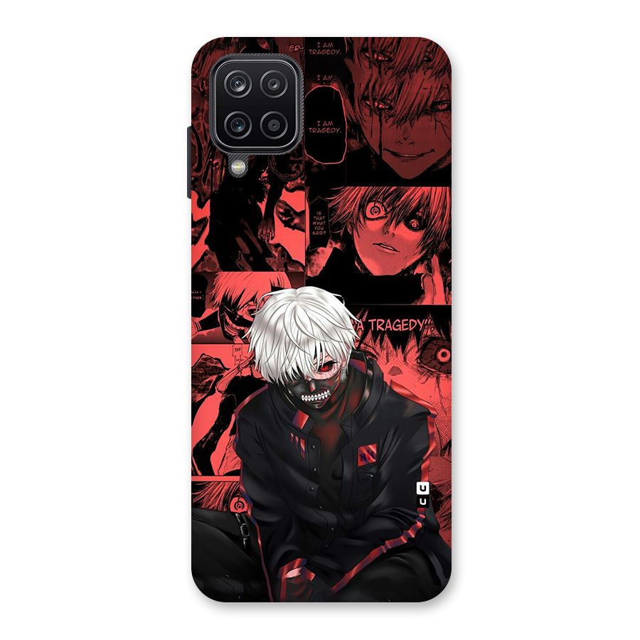 Toukyo Ghoul Kaneki Manga Back Case for Galaxy A12