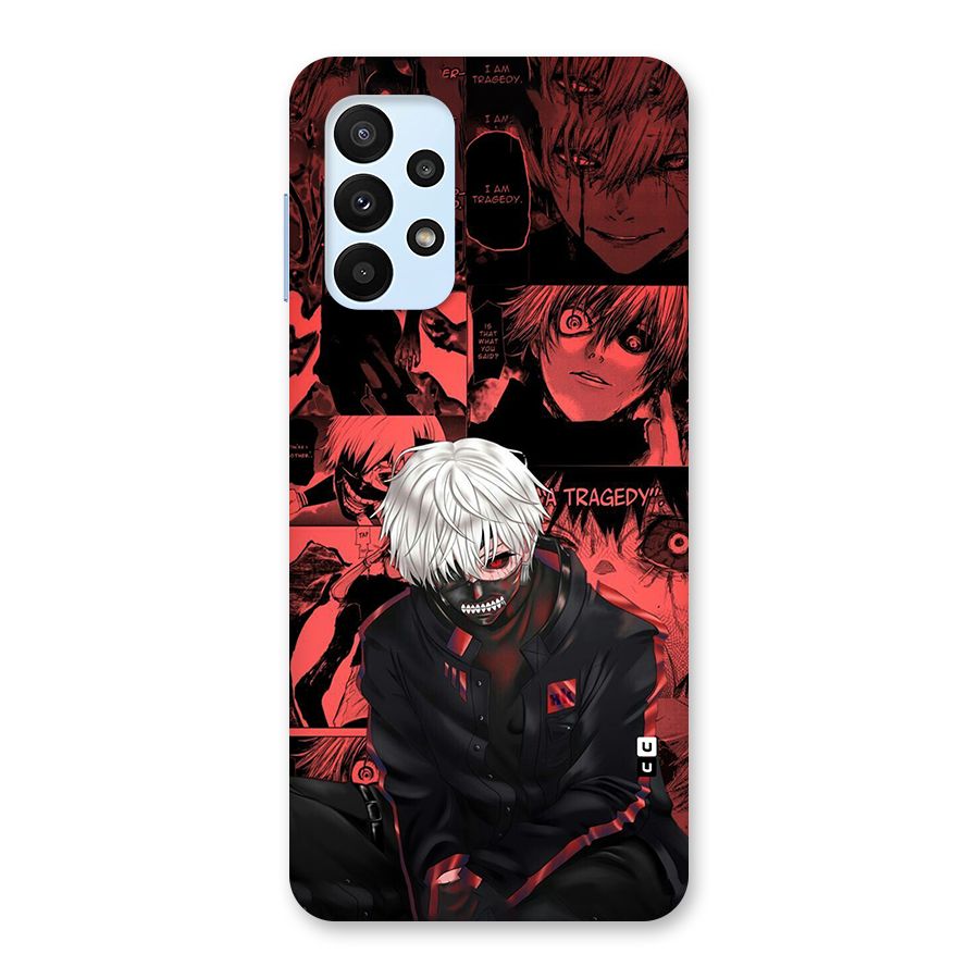 Toukyo Ghoul Kaneki Manga Back Case for Galaxy A23