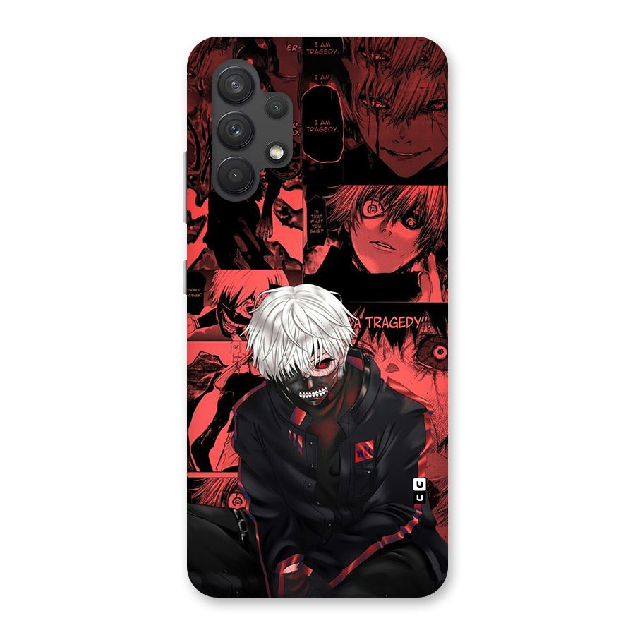 Toukyo Ghoul Kaneki Manga Back Case for Galaxy A32