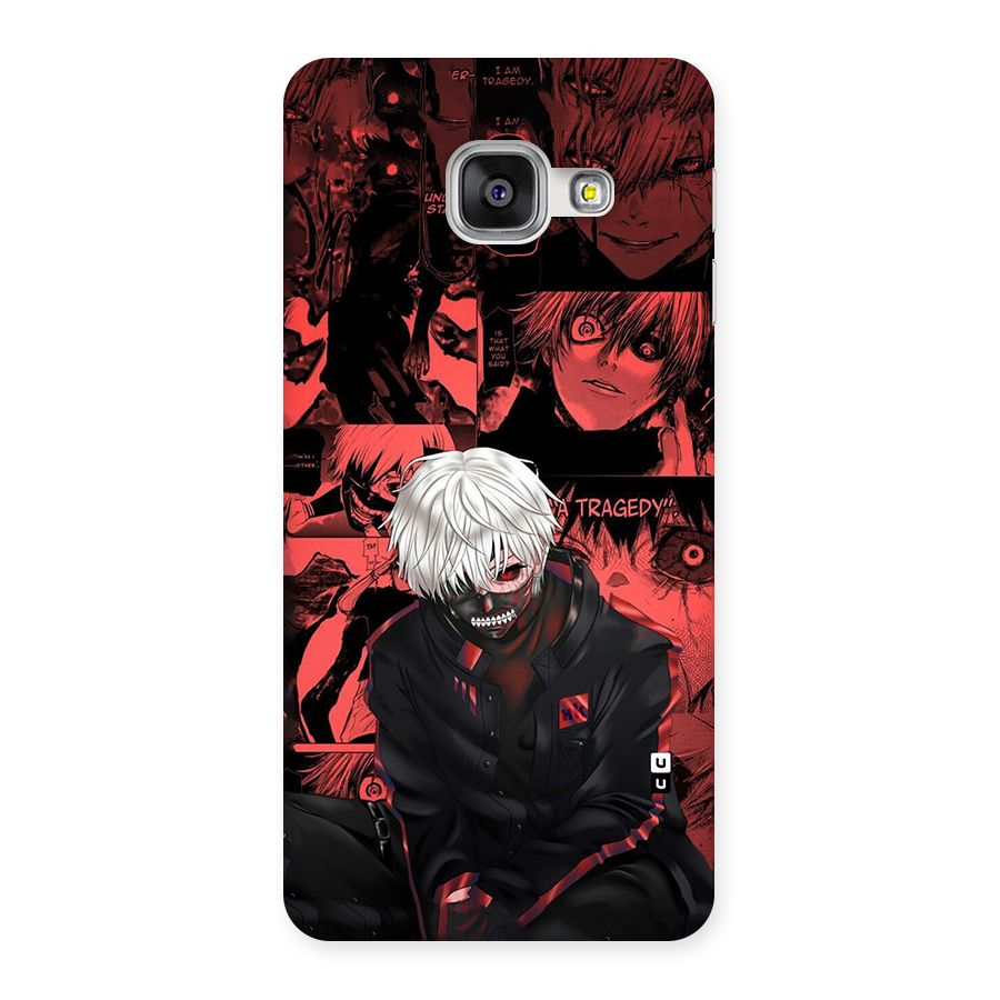 Toukyo Ghoul Kaneki Manga Back Case for Galaxy A3 (2016)