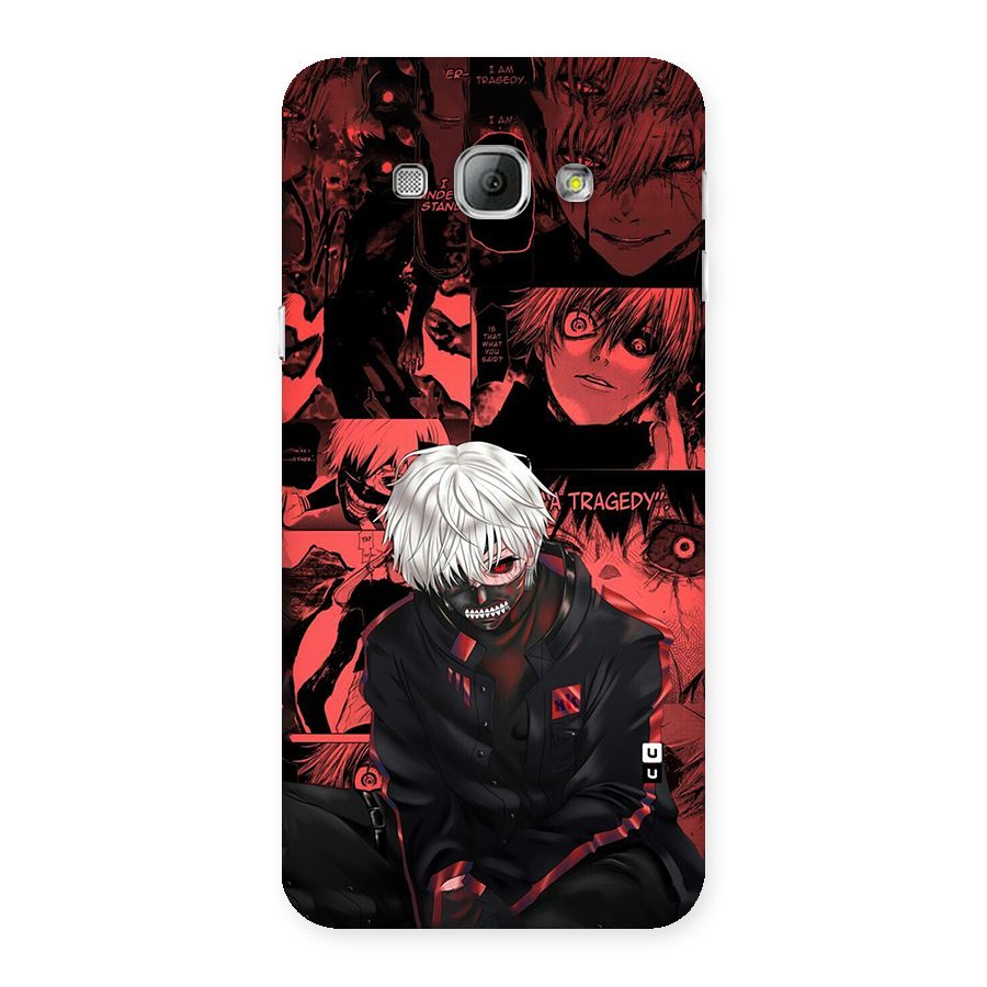 Toukyo Ghoul Kaneki Manga Back Case for Galaxy A8