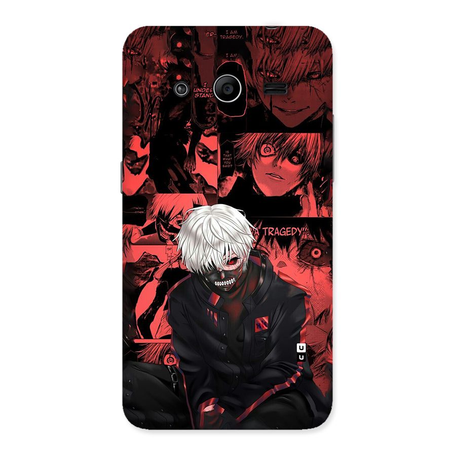 Toukyo Ghoul Kaneki Manga Back Case for Galaxy Core 2