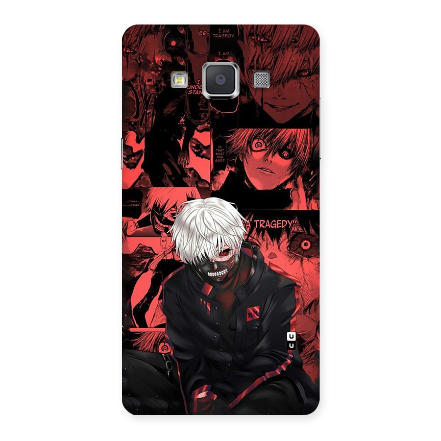 Toukyo Ghoul Kaneki Manga Back Case for Galaxy Grand Max