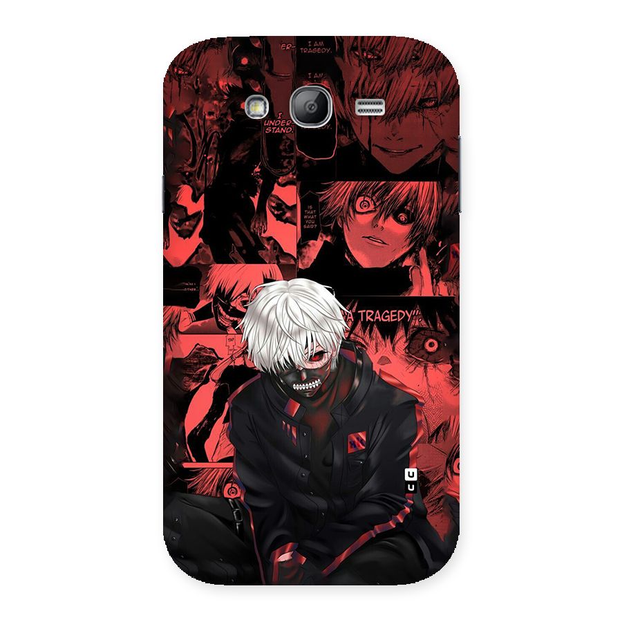 Toukyo Ghoul Kaneki Manga Back Case for Galaxy Grand Neo Plus