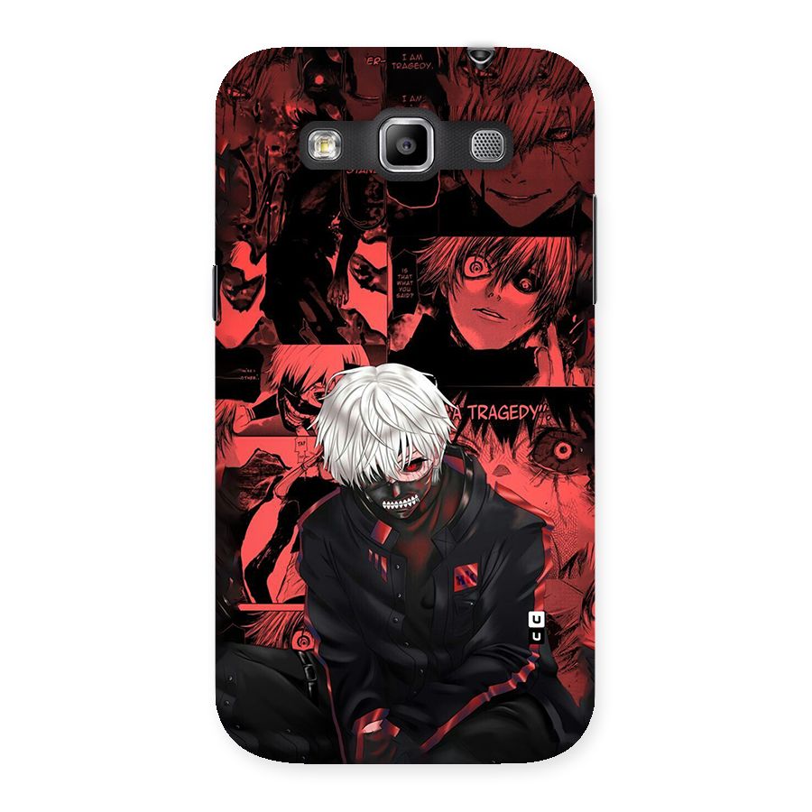Toukyo Ghoul Kaneki Manga Back Case for Galaxy Grand Quattro