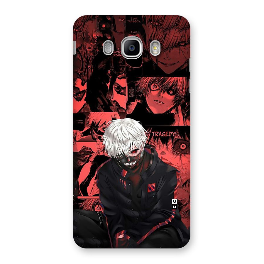Toukyo Ghoul Kaneki Manga Back Case for Galaxy J5 2016