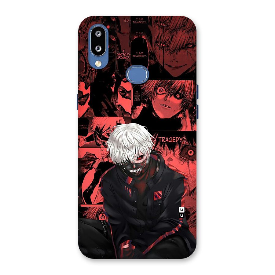 Toukyo Ghoul Kaneki Manga Back Case for Galaxy M01s