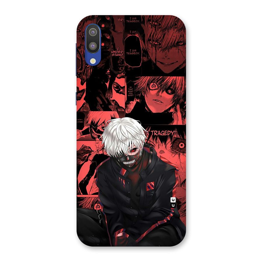 Toukyo Ghoul Kaneki Manga Back Case for Galaxy M10