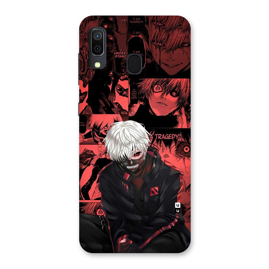 Toukyo Ghoul Kaneki Manga Back Case for Galaxy M10s