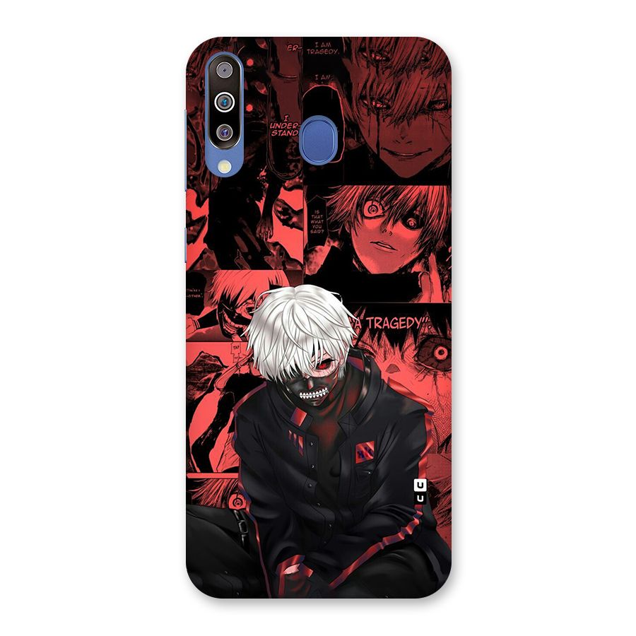 Toukyo Ghoul Kaneki Manga Back Case for Galaxy M30